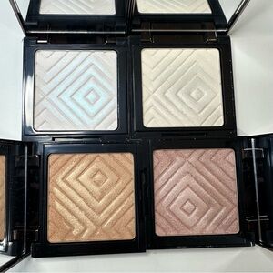 Makeup Geek Set of 4 Shimmering Highlighter Palettes